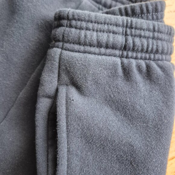 Aritzia Sweatpant Boyfriend Fit Sweatfleece Cozy Fleece Crop *Hemmed* XL - Picture 8 of 11